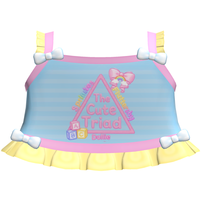 cute the cute triad tweencore cutecore top