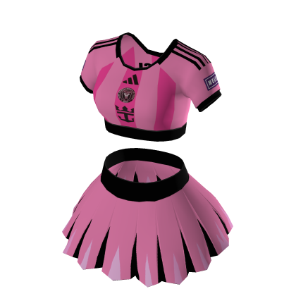 Messi's pink football dress