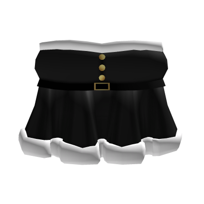 ♡ Cute Little Santa's Sweetheart Dress In Black