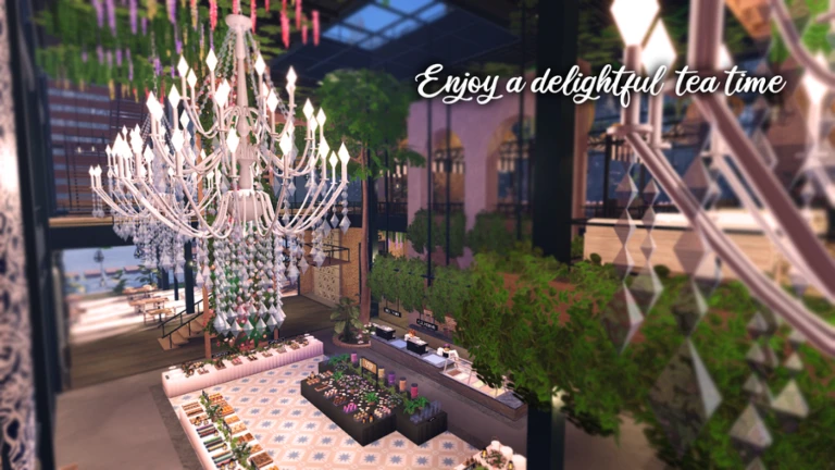 🍰☕ Tea Time || Dessert Buffet - Roblox