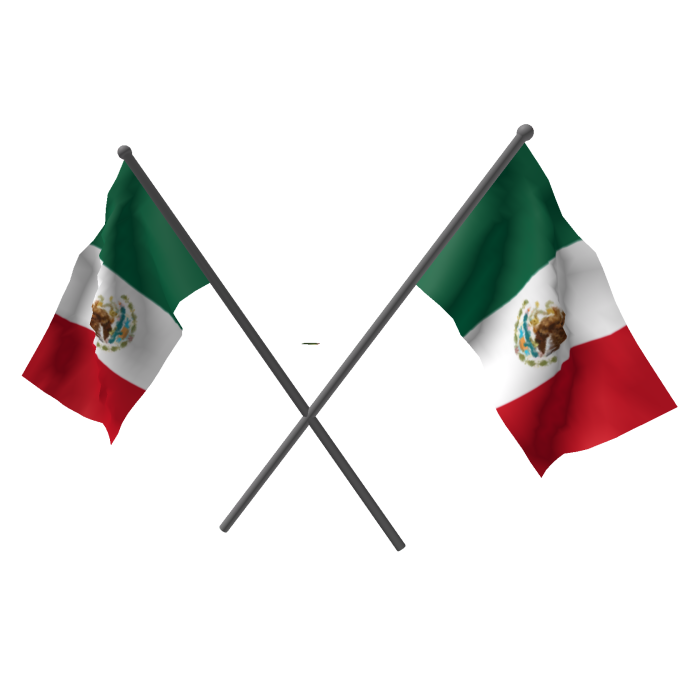 Mexico Flags