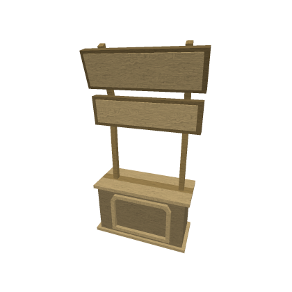 Trexway Donation Stand ( MODEL ONLY )