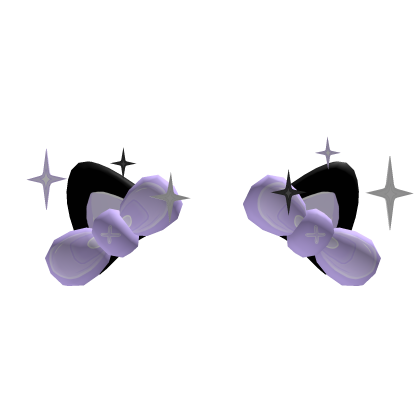 Purple Halloween Kitty Ears Roblox item