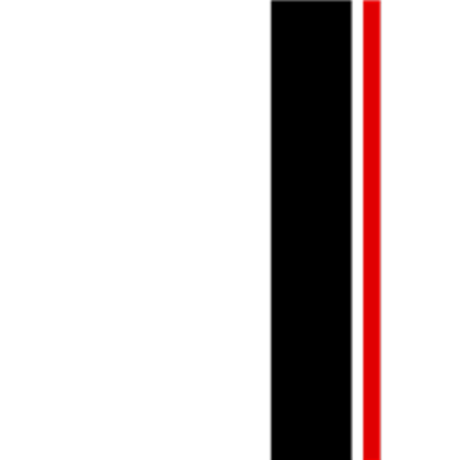 DK RACING VINYL Stripes black/red right only Roblox decal