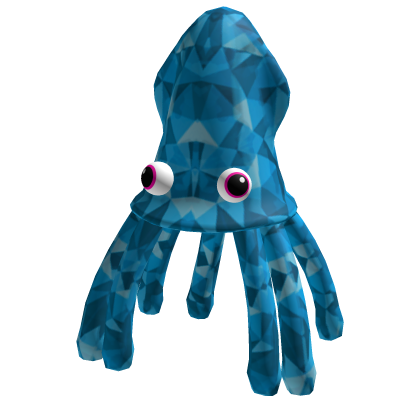 Blue Sparkle Squid