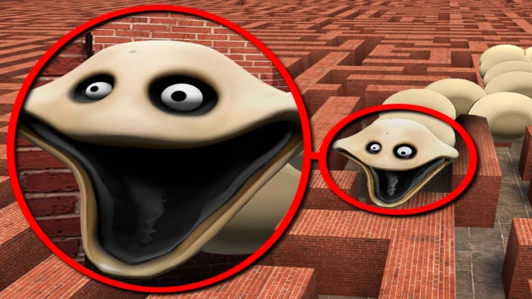 Hungry Worm Maze Escape thumbnail