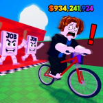 Escape the Brainrots on a Bike