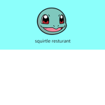 Squirtle cafe