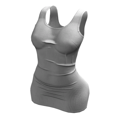 ☆ White Knit Tight Dress