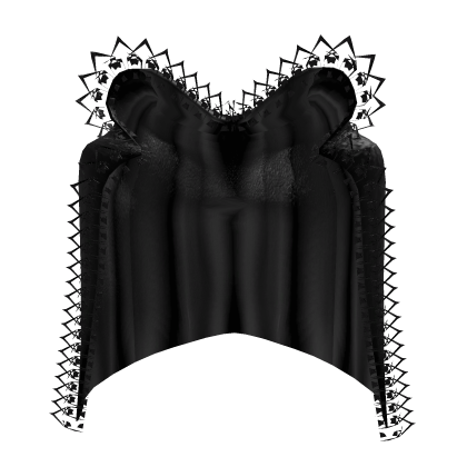 [1.0] 1580s | Elizabethan Lace Conch (Mourning) 