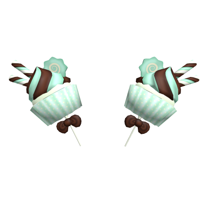 Chocolate Mint Cupcake Diwali Sparkler Addon ♡