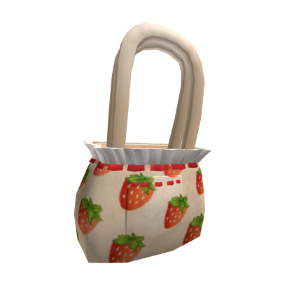 Laced Strawberry Tote (3.0)