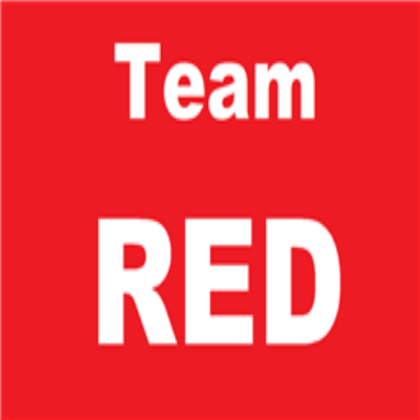 Team RED Roblox decal