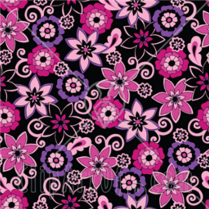 Pink N Purple Flowers Roblox decal