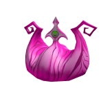 Neon Pink Crazy Crown