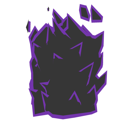 Purple Outline Flaming Right Arm