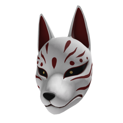 Fox mask : Red Roblox item