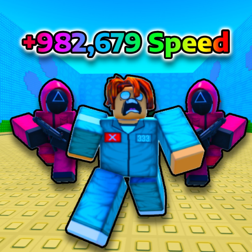+1 Speed Squid Escape 🦑 official Roblox game thumbnail