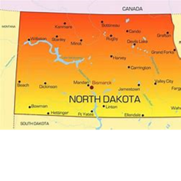 a normal suburb in north dakota