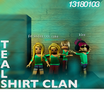 TEAL SHIRT CLAN