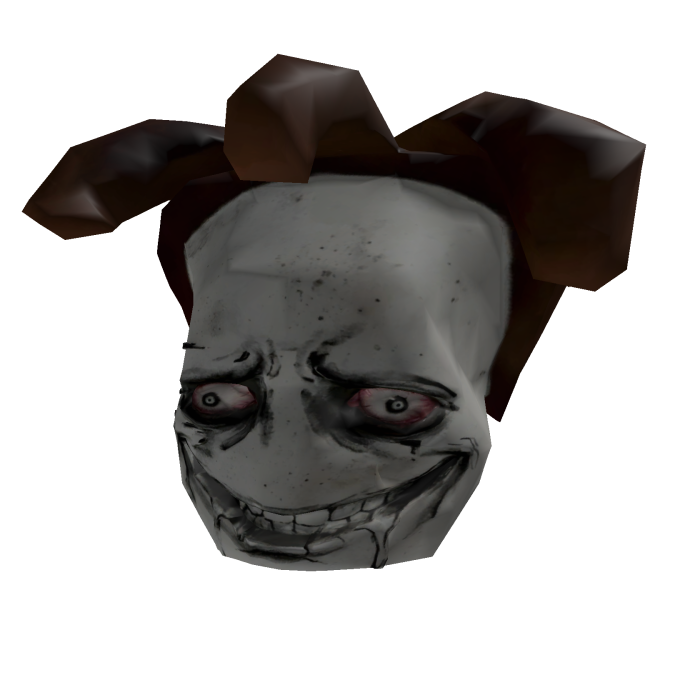Bacon Hair Troll Mask