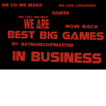 BEST BIG GAMES