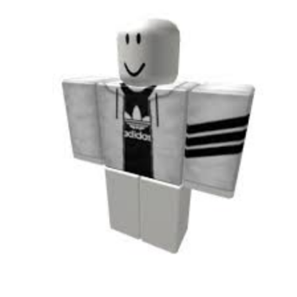 White Addidas Jacket Roblox decal