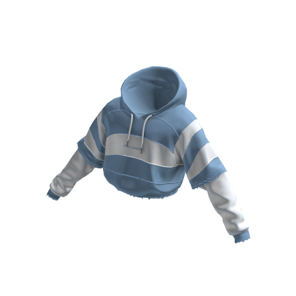 Hoodie Striped - Blue White VSC