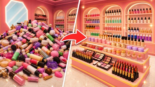 Clean the cosmetics!
