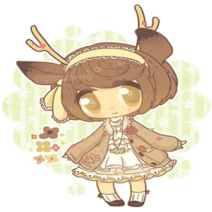 Chibi Deer Girl Roblox decal