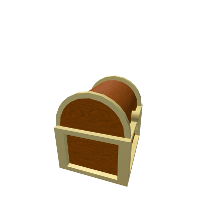 Treasure Chest With Gold Inside