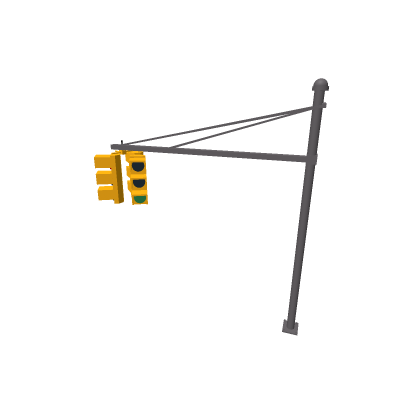 1960s detroit traffic light 3 way {1}