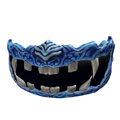 Sky Oni Mouth Mask