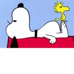 Snoozing Snoopy