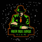 Green skull riders