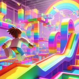 MEGA-X Easy Fun Obby 🌈