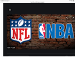 NBA NFL