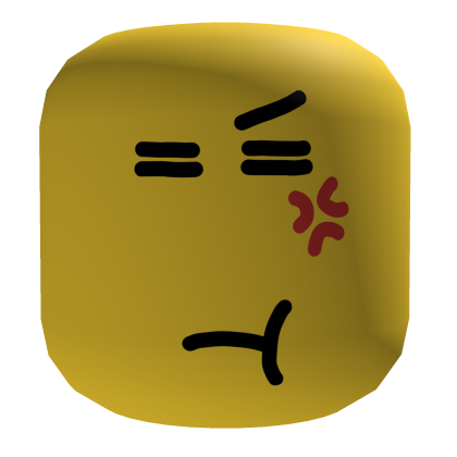 Classic Annoyed Noob Face Roblox item