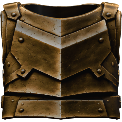 Golden Ironclad Knight Chest Plate Armor