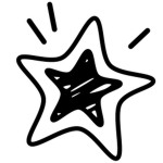 The Stars from the space!