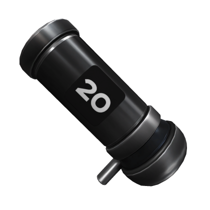 Black Confetti Cannon Recolor Addon Roblox item
