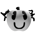 Cartoon Apple Antlers