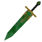 Green Samurai Sword