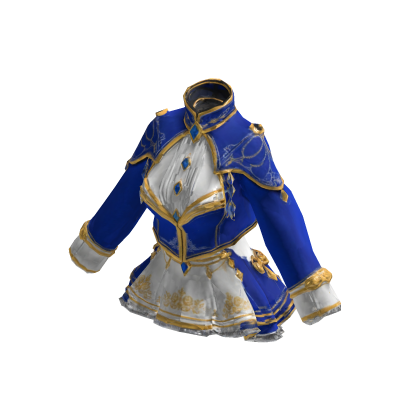 Royal Azure Mage Dress [PBR]