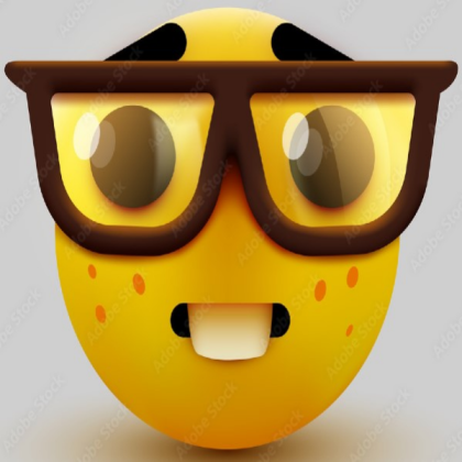 Nerd emoji Roblox decal