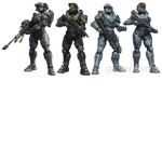 | The UNSC Spartan Blue Team |