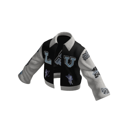 Louis V. Jacket - White/Black thumbnail