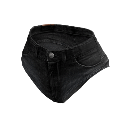 Tiny Jean Shorts (Black) thumbnail