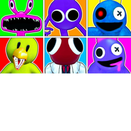 Rainbow friends Morphs and Rp!