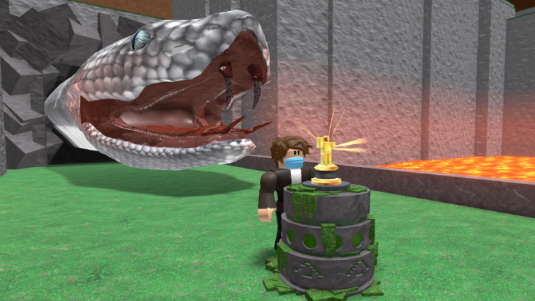 Escape A Giant Snake Obby! screenshot 2